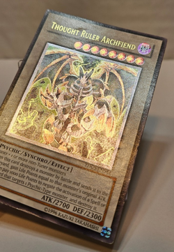 Ultimate Rare Thought Ruler Archfiend TDGS-EN044 Unlimited Yugioh 1039 - Image 3