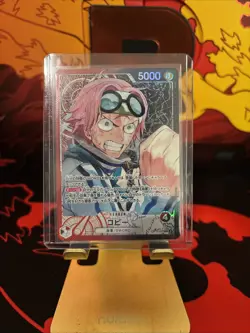 Koby (Alt Art) OP11-001 L A Fist of Divine Speed - ONE PIECE Card Game Japanese - Image 1