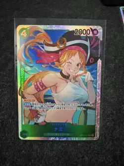 One Piece CCG Nami OP14-031 Full Art Holo (JP) - Image 1