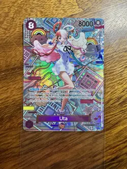 One Piece TCG OP05 Uta (SP) OP02-120 Awakening of the New Era English AA NM - Image 1