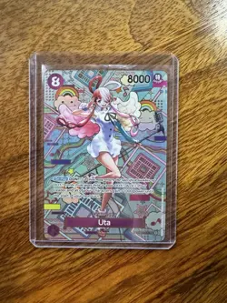 One Piece TCG OP05 Uta (SP) OP02-120 Awakening of the New Era English AA NM - Image 3