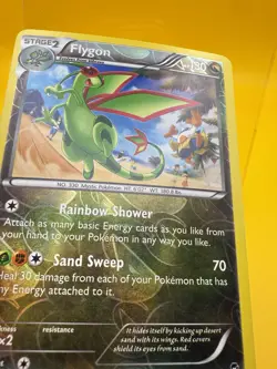 Flygon 76/111 XY Reverse Holo - Furious Fists Pokemon Card 2014 LP/NM - Image 2