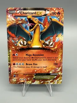 Charizard EX XY17 - Black Star Promo - Holo Rare Pokemon Card (2016) MP - Image 1