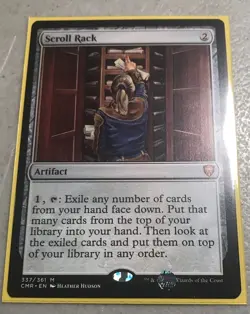 MTG Scroll Rack Commander Legends Mythic Card 337/361 Regular Nm Non Foil - Image 1