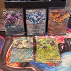 Pokemon Ex Destined Rivals Lot Metagross Rocket’s Nidoking And Moltres Cards - Image 1
