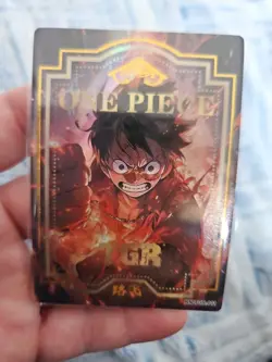 One Piece Collector Cardstock Card Holo Foil KN-TGR-011 PACK FRESH - Image 1