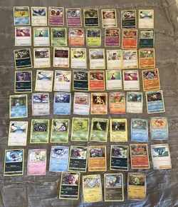 POKEMON Lot #12 Trading Card Lot of 50 Cards Early 2000's FREE SHIPPING - Image 1