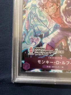 PSA 10 - Monkey D. Luffy P-041 - Bandai Card Game Fest - One Piece Japanese - Image 4