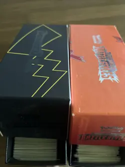 Pokemon Trading Card Game Cards In Boxes Lot Of Two Various Cards New and Used - Image 1