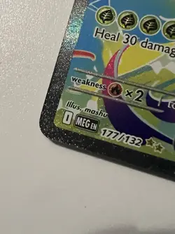 Mega Venusaur EX SIR 177/132 Mega Evolution English Pokemon TCG Mint/NM Card - Image 5