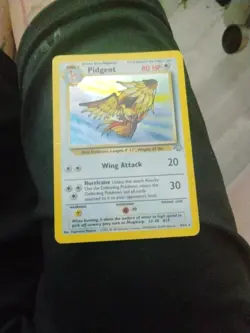 Pokemon TCG Pidgeot Holo Card 8/64 1999 Jungle Unlimited Rare - Image 1