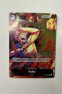 Koby (Online Regional 2023) [Finalist] OP02-098 One Piece Promotion Cards Foil - Image 2
