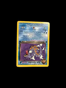 Dark Gyarados 25/82 Normal 1st Edition Lightly Played Team Rocket Pokemon Card - Image 3
