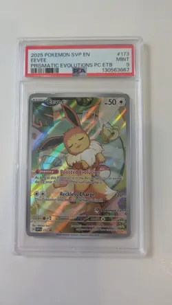 Eevee 173 Pokemon Center Exclusive Promo PSA 9 TCG SV Promo Cards - Image 1