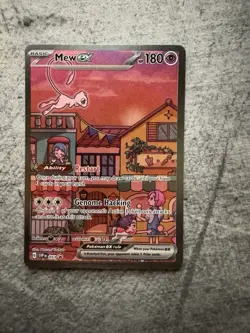 Pokemon TCG Mew EX 053 Holo Black Star Promo Scarlet & Violet 151 Card - Image 1