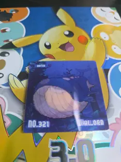 Pokemon 3D Lenticular card Wailmer - Image 1
