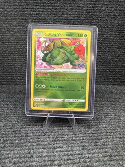 Radiant Venusaur - 004/078 - Pokemon Go - Pokemon Card NM - Image 1