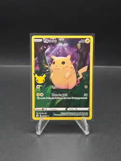 Pokemon TCG Pikachu Card 05/25 Celebrations 25th Anniversary Edition - Image 1