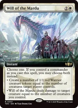 Will of the Mardu Extended Art Tarkir: Dragonstorm NM MTG - Image 1