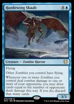 1x Hordewing Skaab NM-Mint, English Commander: Innistrad: Midnight Hunt MTG Magi - Image 1