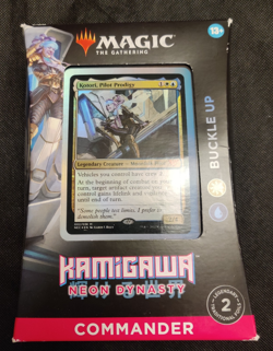 Kamigawa: Neon Dynasty Commander Deck - Buckle Up - Brand New - Sealed - MTG 195166105352 - Image 1