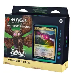 Universes Beyond Fallout Commander Deck Mothman Mutant Menace MTG Sealed 195166228532 - Image 1