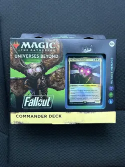 Universes Beyond Fallout Commander Deck Mothman Mutant Menace MTG Sealed 195166228532 - Image 2