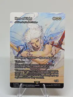 Hero of Light Adeline Resplendent Cathar (Showcase) X1 FCA MTG Final Fantasy FB1 - Image 1