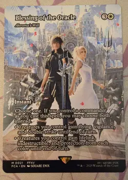 Blessing of the Oracle - Akroma's Will (Showcase) FF: Through the Ages Regular - Image 1