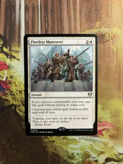 1x Flawless Maneuver NM-Mint, English Commander Masters MTG - Image 1