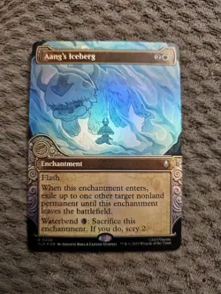 Magic the Gathering #336 Aang's Iceberg Foil - Image 1