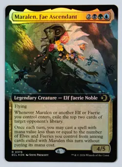 Lorwyn Eclipsed Maralen Fae Ascendant FOIL Rare 233 MTG - Image 1