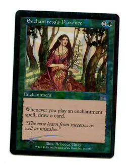 1x Enchantress's Presence MTG Onslaught Foil Excellent Magic the Gathering - Image 1