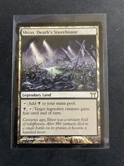 MtG x1 Shizo, Death’s Storehouse Champions of Kamigawa Magic The Gathering - Image 1