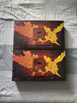 Pokemon TCG Team Rocket Moltres Ex Ultra Premium Collection UPC Lot Of 2 Bundle - Image 1
