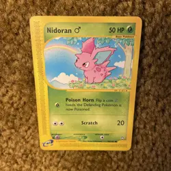 Pokemon TCG Nidoran (Male) Aquapolis 96/147 Regular Common - Image 2