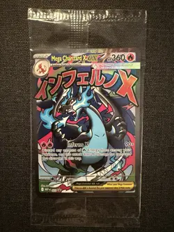Mega Charizard X ex 023 MEP: Mega Evolution Promo Sealed w/Oricorio SIR Pokemon - Image 1
