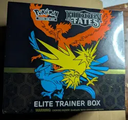 Pokemon TCG Hidden Fates Elite Trainer Box (ETB) New Factory Sealed 820650824739 - Image 1