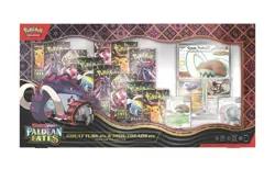 Pokemon TCG Paldean Fates Great Tusk Iron Threads Ex Premium Collection Box - Image 1