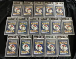 Complete Pokemon Shadowless Base Set 102/102 Graded Holos PSA 7 NM Charizard - Image 4