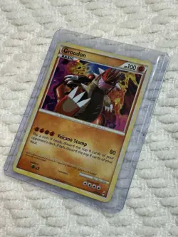 2011 Pokemon Groudon Call of Legends Holo Rare 6/95 NM See Photos - Image 1