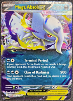 Mega Absol ex - 086/132 Double Rare (Mega Evolution) NM - Pokemon TCG - Image 1