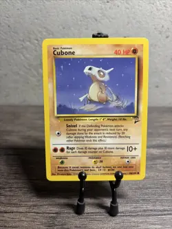 Pokemon TCG Cubone Base Set 2 70/130 Regular Unlimited Common-Fast Ship-NM!! - Image 1
