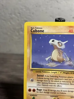 Pokemon TCG Cubone Base Set 2 70/130 Regular Unlimited Common-Fast Ship-NM!! - Image 2