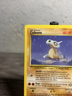 Pokemon TCG Cubone Base Set 2 70/130 Regular Unlimited Common-Fast Ship-NM!! - Image 2