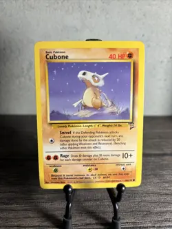 Pokemon TCG Cubone Base Set 2 70/130 Regular Unlimited Common-Fast Ship-NM!! - Image 1