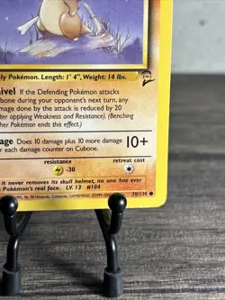 Pokemon TCG Cubone Base Set 2 70/130 Regular Unlimited Common-Fast Ship-NM!! - Image 5