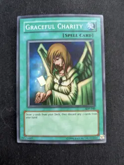 YU-GI-OH GRACEFUL CHARITY SDP STARTER DECK PEGASUS UNLIMITED LP - Image 1