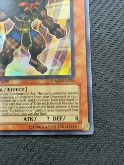 Exodius the Ultimate Forbidden Lord JUMP-EN025 Ultra Rare Yu-Gi-Oh! - Image 2