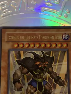 YuGiOh! Exodius the Ultimate Forbidden Lord JUMP-EN025 Ultra Rare Limited NM - Image 4